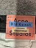 Blå Konst Acne Studios Solid Black Jeans Size 28 waist - photo 12