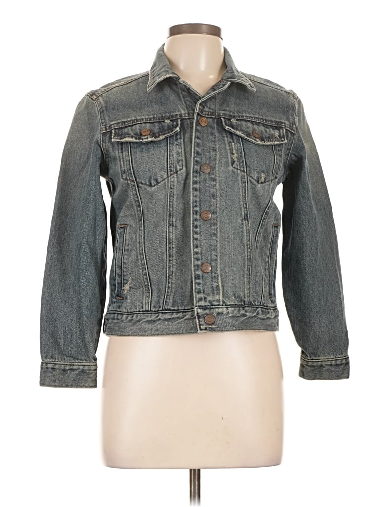 Pre-owned Assorted Brands Denim Jacket In Blue