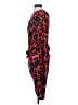 Beulah Style 100% Polyester Graphic Red Cocktail Dress Size M - photo 5