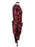 Beulah Style 100% Polyester Graphic Red Cocktail Dress Size M - photo 4