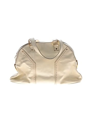 Yves Saint Laurent Rive Gauche patent leather muse satchel (view 1)