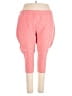 Torrid Hearts Pink Active Pants Size 5X Plus (6) - photo 1