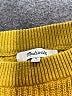 Madewell Yellow Patch Pocket Pullover Sweater Size M - photo 7