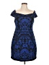 Foxiedox Paisley Blue Cocktail Dress Size 8 - photo 1