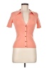 Intermix Orange Short Sleeve Top Size M - photo 1