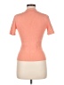 Intermix Orange Short Sleeve Top Size M - photo 2