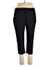 Apt. 9 Solid Black Active Pants Size 16 - photo 1