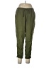 Point Sur 100% Cotton Solid Green Casual Pants Size 12 - photo 1