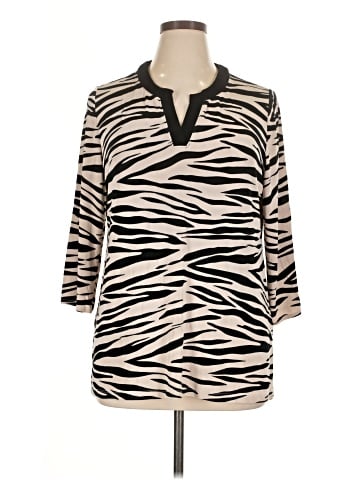 Travelers by Chico's 3/4 Sleeve Blouse (view 1)