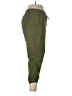 Point Sur 100% Cotton Solid Green Casual Pants Size 12 - photo 4
