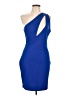 Shein 100% Polyester Blue Cocktail Dress Size 12 - photo 1