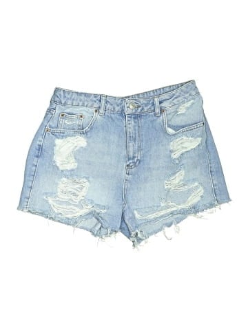 Topshop Denim Shorts (view 1)