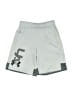 Under Armour 100% Polyester Graphic Silver Athletic Shorts Size XS (youth) - photo 1
