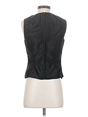 Carmen Marc Valvo Sleeveless Silk Top (view 2)