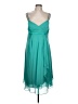 Alfred Angelo 100% Polyester Solid Teal Cocktail Dress Size 16 - photo 1