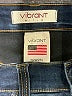 Vibrant M.I.U Blue Jeans Size 3 - photo 4