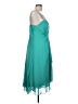 Alfred Angelo 100% Polyester Solid Teal Cocktail Dress Size 16 - photo 4