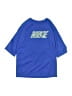 Nike 100% Polyester Blue 3/4 Sleeve T-Shirt Size L (kids) - photo 1