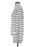 Evereve Stripes Silver Turtleneck Sweater Size S - photo 5