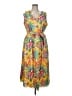 Talbots Tropical Yellow Casual Dress Size 16W - photo 1