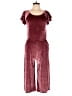 Old Navy Solid Burgundy Jumpsuit Size 16 - photo 1
