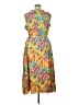 Talbots Tropical Yellow Casual Dress Size 16W - photo 2
