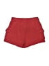 Forever 21 Solid Red Cargo Shorts Size 9 - 10 - photo 2