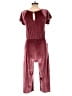 Old Navy Solid Burgundy Jumpsuit Size 16 - photo 2
