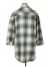 Unbranded 100% Polyester Plaid Green Coat Size XL - photo 2