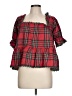Unbranded Red 3/4 Sleeve Blouse Size L - photo 1