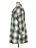 Unbranded 100% Polyester Plaid Green Coat Size XL - photo 5