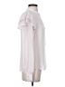 Express 100% Polyester Pink Long Sleeve Blouse Size XS - photo 4
