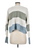 Moon & Madison 100% Acrylic Color Block White Pullover Sweater Size M - photo 2