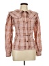 Unbranded Brown Long Sleeve Blouse Size L (estimated) - photo 1