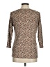 Lands' End 100% Baumwolle Tweed Brown Pullover Sweater Size M - photo 2