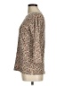 Lands' End 100% Baumwolle Tweed Brown Pullover Sweater Size M - photo 5