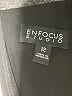 En Focus Studio Graphic Black Cocktail Dress Size 12 - photo 7