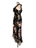 Shein 100% Polyester Floral Black Casual Dress Size M - photo 5