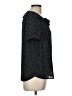 Daniel Rainn 100% Polyester Polka Dots Black Short Sleeve Blouse Size M - photo 4