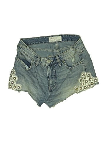 BCBGMAXAZRIA Denim Shorts (view 1)