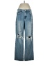 PacSun 100% Cotton Graphic Blue Jeans Size 26 waist - photo 1