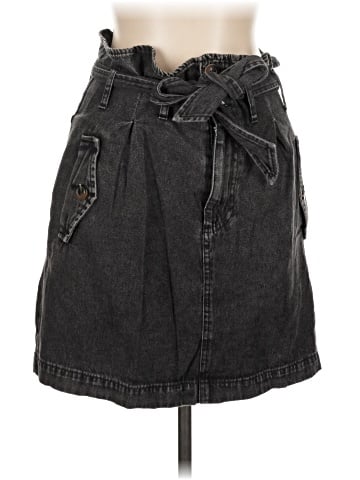 Who What Wear Denim Skirt (view 1)