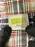 Crazy 8 Plaid Ivory Long Sleeve Button-Down Shirt Size 4 - photo 3