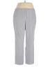 Kasper 100% Polyester Solid Gray Casual Pants Size L (estimated) - photo 1