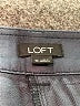 Ann Taylor LOFT 100% Viscose Gray Cargo Pants Size 10 - photo 7