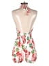 LOVE By Chesley Tropical White Romper Size S - photo 2