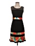 Papillon Graphic Black Cocktail Dress Size S (estimated) - photo 1