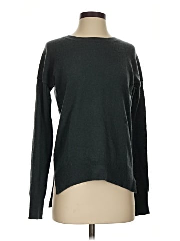 Aqua Cashmere Pullover Sweater (view 1)