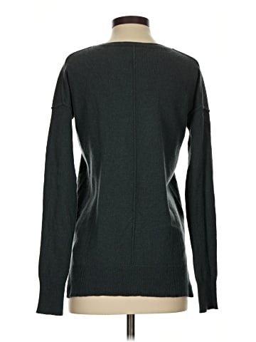 Aqua Cashmere Pullover Sweater (view 2)
