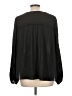 Current Air 100% Polyester Black Long Sleeve Blouse Size L - photo 2
